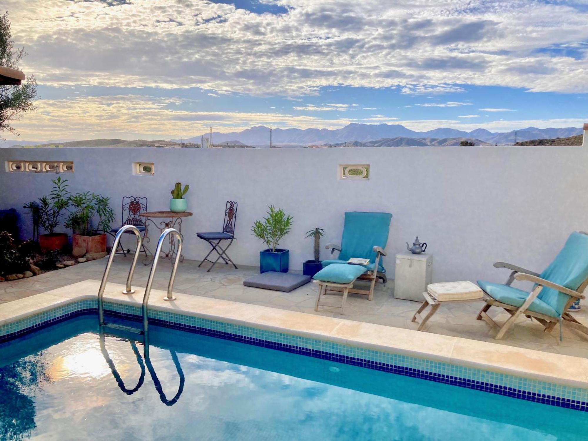 Dachterrassenzimmer In Romantischem Landhaus Mit Pool El Largo Εξωτερικό φωτογραφία